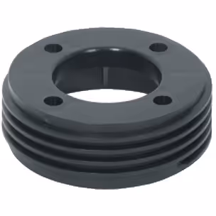Ślizgacz 2-częściowy Hafele H635 - czarny / 54x19 mm