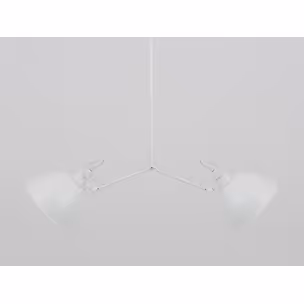 Lampa wisząca COBEN TWO HEAD - biały