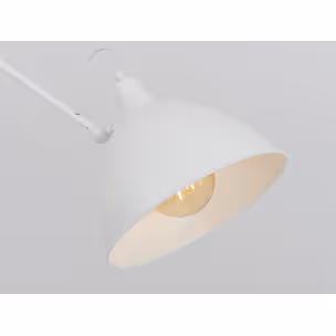 Lampa wisząca COBEN TWO HEAD - biały