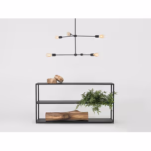 Lampa wisząca TRISO 6 - czarny
