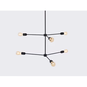 Lampa wisząca TRISO 6 - czarny