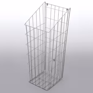 Kosz na bieliznę 50 metal lakier biały