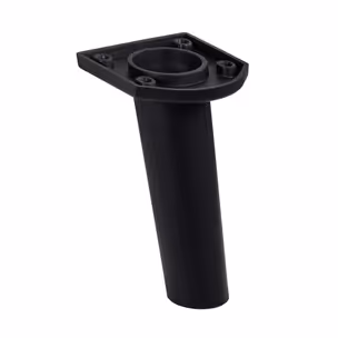 Nóżka K440 z płytką montażową - czarny / wys. 12 cm