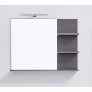 Lustro z półkami INDY BATHROOM - matera