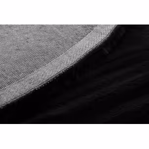 Dywan okrągły FLUFF BLACKY - czarny