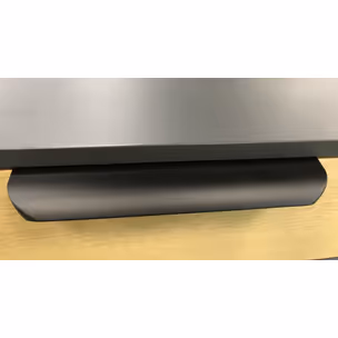 Uchwyt listwowy UA02 - czarny mat / rozstaw 160 mm