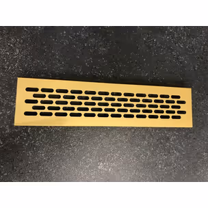 Kratka wentylacyjna 60 x 480 mm - złoty mat