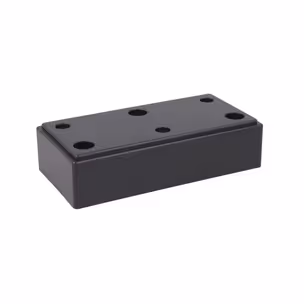 Nóżka 6838 - czarny mat / wys. 3 cm