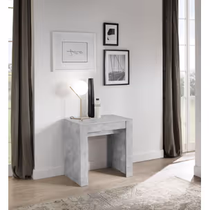Stół rozkładany CONSOLLE 54/252x79 - beton