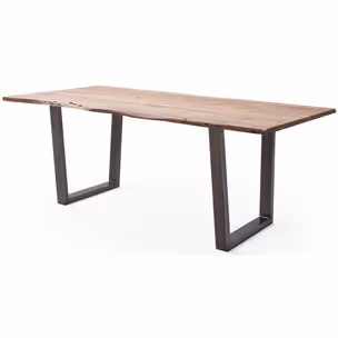 Stół drewniany CALABRIA z blatem 2.5 cm - natur