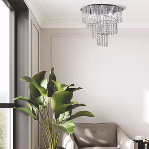 Lampa sufitowa TERRE 19154L - chrom