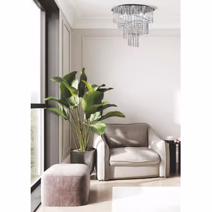Lampa sufitowa TERRE 19154L - chrom