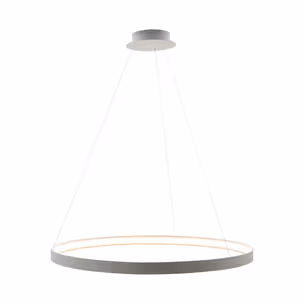 Duża lampa wisząca CIRCLE LA0717/1-WH - biały