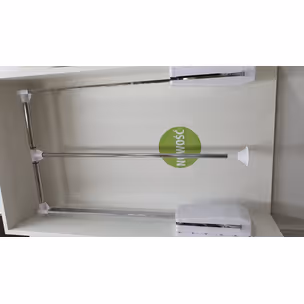 Pantograf aluminiowy Valcomp - biały / 60-83 cm