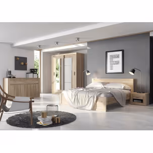 Komoda 3D3S IDEA ID-09 - san remo jasny