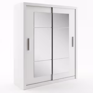 Szafa przesuwna 2-drzwiowa IDEA ID-02 - biały