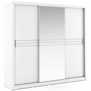 Szafa przesuwna 3-drzwiowa IDEA ID-11 - biały