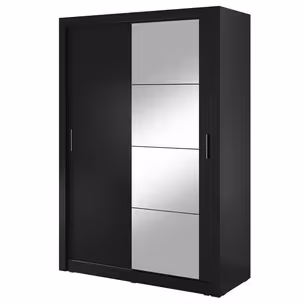 Szafa 2-drzwiowa przesuwna ARTI AR-04 - czarny