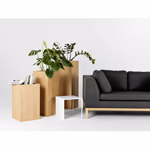Donica PALMUS 100x35x35 - imitacja dębu