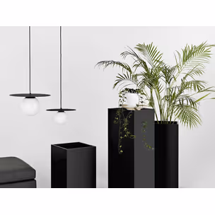 Donica PALMUS 60x35x35 - czarny