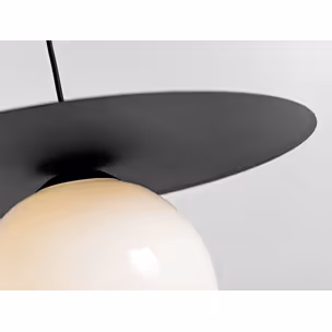 Lampa wisząca SKIVA BALL L - czarny