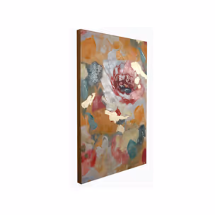 Obraz kwiaty srebro MFO1153 80x120 cm