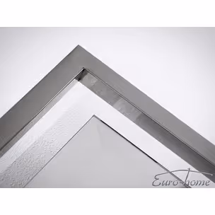 Lustro w stalowej oprawie LW6853 80x180 cm - srebrny