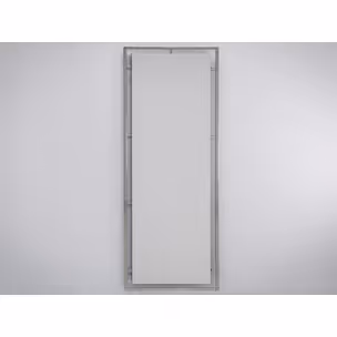 Lustro w stalowej oprawie LW6853 80x180 cm - srebrny