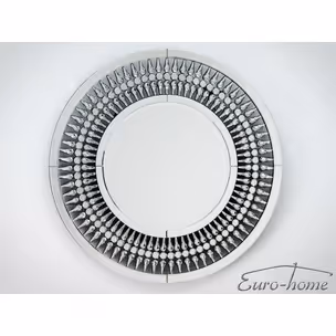 Lustro okrągłe Art deco 16JZ112 Ø80 cm