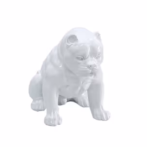 Figura psa BULDOG ANGIELSKI A259 - biały