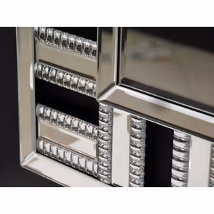 Lustro wiszące z ażurową ramą JS51 73x100