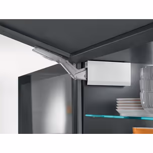 Siłowniki Tip-On AVENTOS HK TOP / LF 930-2800 / szare zaślepki 