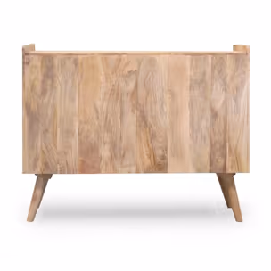 Komoda drewniana w stylu skandynawskim OSLO - czarny