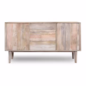 Komoda drewniana FIFTY - mango naturalne