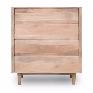 Komoda drewniana 85 cm FIFTY - mango naturalne