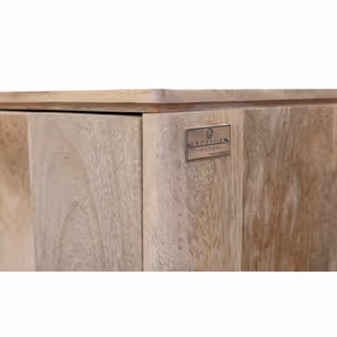 Szafa drewniana 2-drzwiowa FIFTY FT-10-MN - mango naturalne