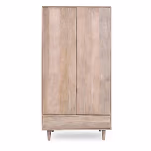 Szafa drewniana 2-drzwiowa FIFTY FT-10-MN - mango naturalne