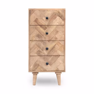 Komoda 52 cm PARQUET - drewno mango