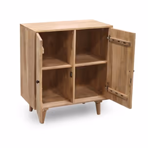 Komoda 80 cm PARQUET - drewno mango