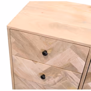 Komoda 85 cm PARQUET - drewno mango