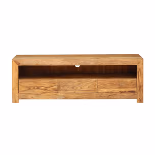 Szafka RTV drewniana 3 szuflady VERONA - palisander teak