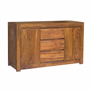 Komoda drewniana MILANO 150 cm - palisander miodowy