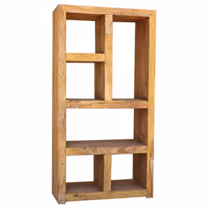 Regał drewniany MILANO - palisander teak