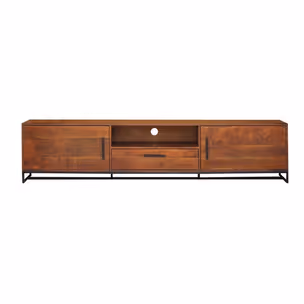 Szafka RTV 220cm LIVERPOOL - orzech włoski