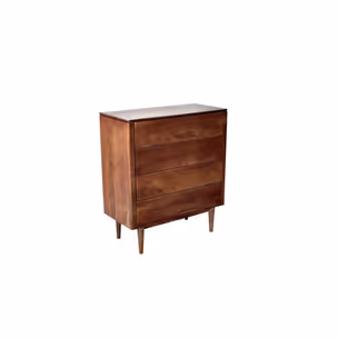 Komoda drewniana 85cm FIFTY - orzech włoski