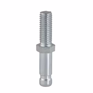 Trzpień gwintowany kółka Tente / 10x15/10 mm