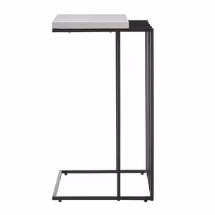 Stolik pomocniczy JUBA 40x35 - MDF biały mat