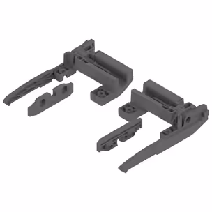 Blokada szuflady tackowej TANDEM 560H, 561H / MOVENTO 760H, 766H - ciemnoszary / gr. boku 16 mm