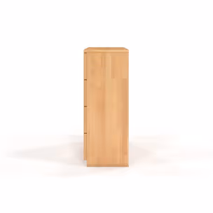 Komoda bukowa SPECTRUM 4 szuflady - naturalny