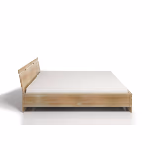 Łóżko drewniane bukowe ze skrzynią na pościel SPARTA Maxi&ST 120x200 - naturalny